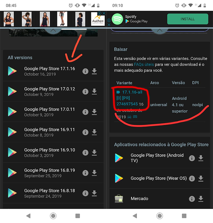 Como atualizar a Play Store para versão mais recente 2020 – ANDROID4L