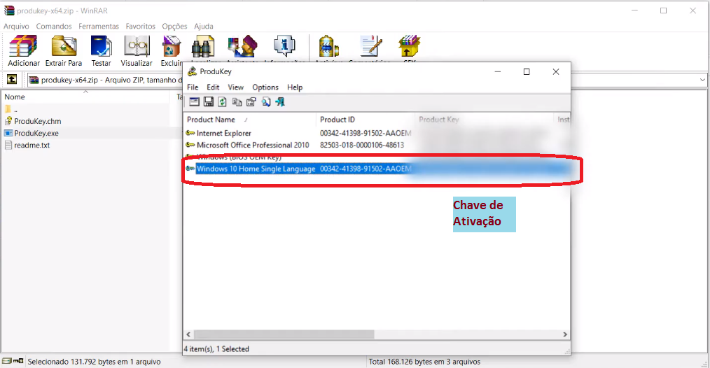 Como Descobrir A Chave De Ativação Do Windows