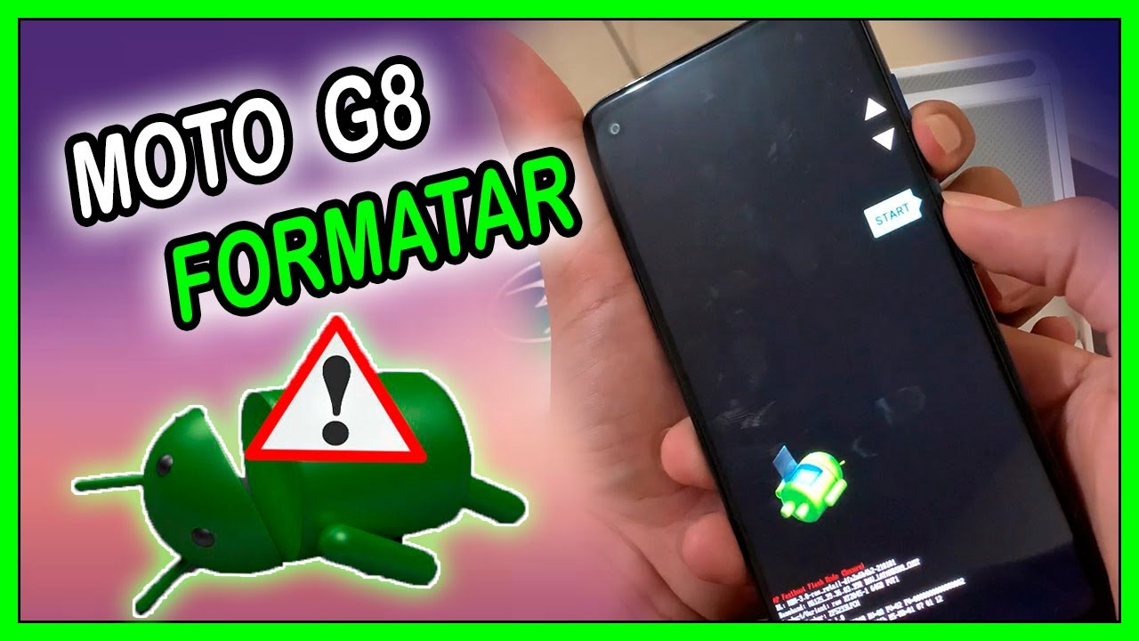 Como Formatar O Moto G8 – Hard Reset – ANDROIDEMLOOP